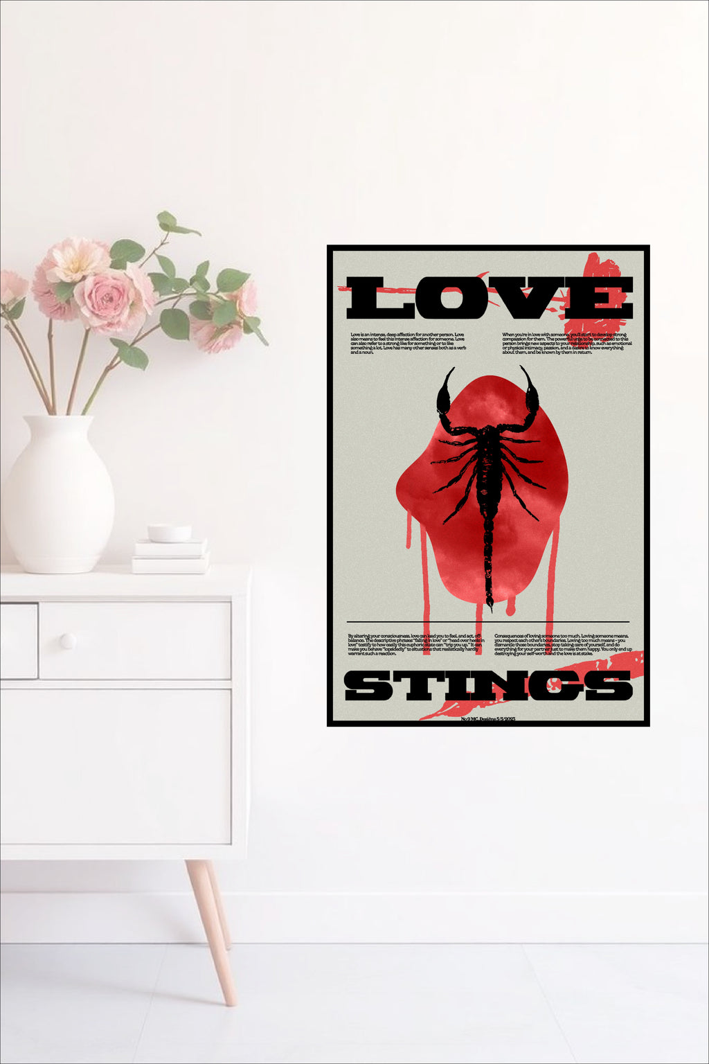 Love Stings Abstract Art (Copy)
