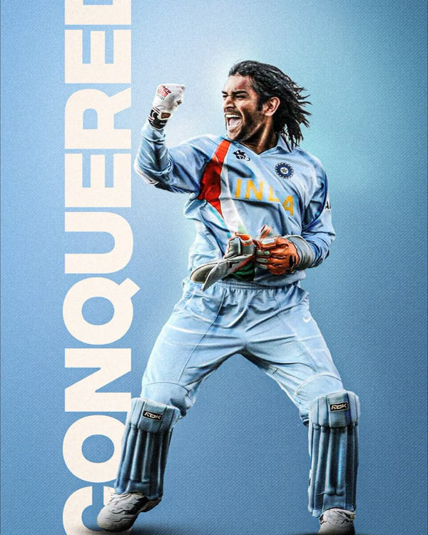 Conquered Sports Poster