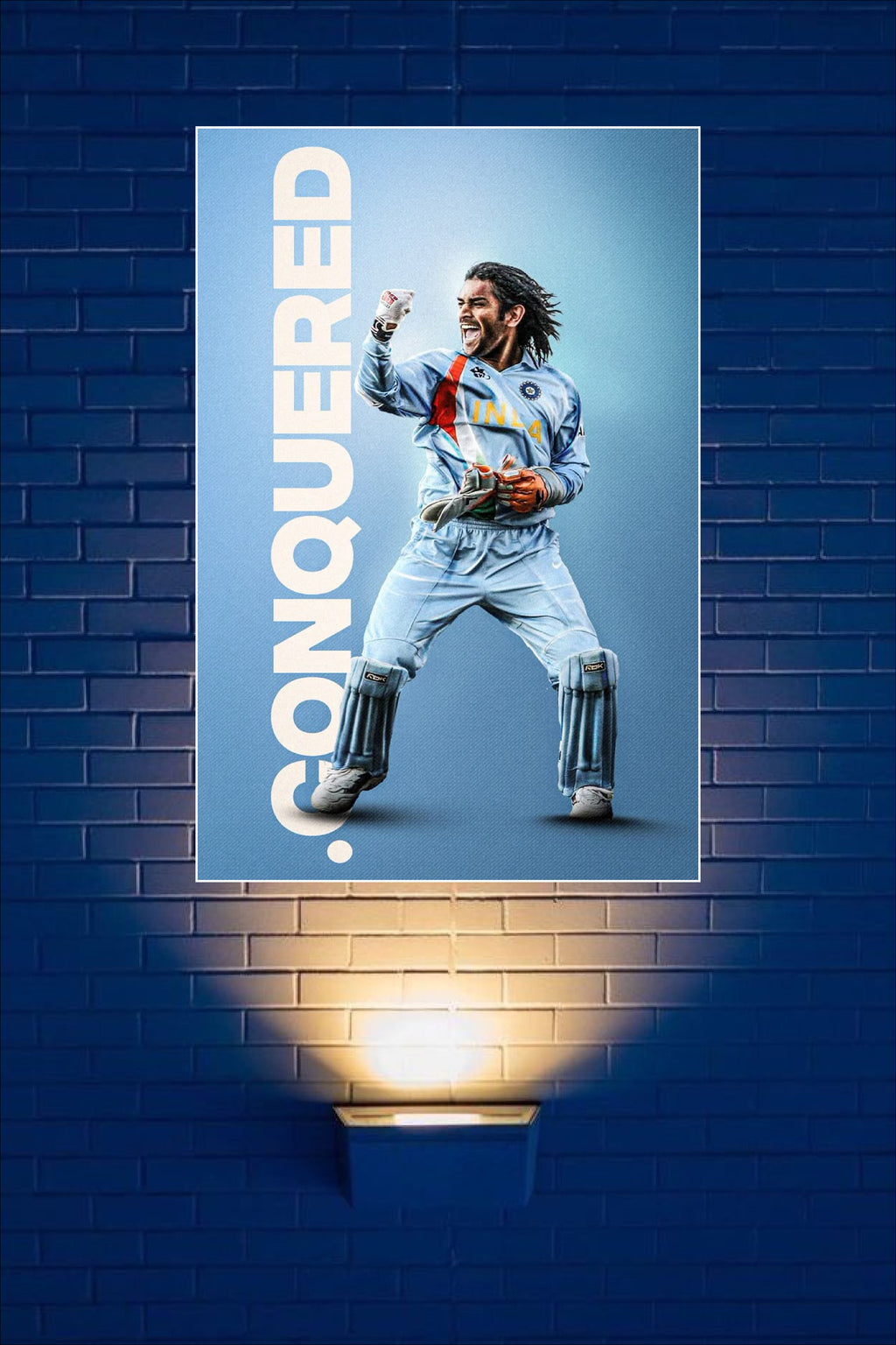 Conquered Sports Poster