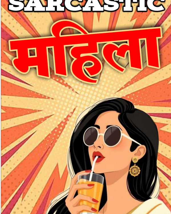 Sarcastic Mahila Poster