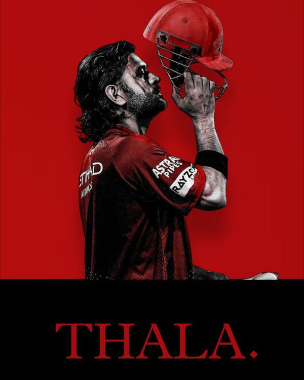 Thala Tribute Poster