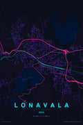 Lonavala Map Poster